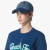 Klassische Kappe aus Monogram-Denim-Jacquard Klassische Kappe aus Monogram-Denim-Jacquard