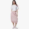 Monogram-Midirock aus recyceltem Nylon Monogram-Midirock aus recyceltem Nylon