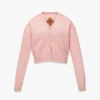 Laurel Kurzer Cardigan aus Wolle und recyceltem Kaschmir Laurel Kurzer Cardigan aus Wolle und recyceltem Kaschmir