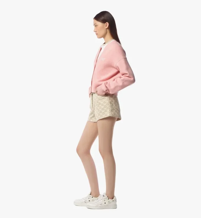 Laurel Kurzer Cardigan aus Wolle und recyceltem Kaschmir Laurel Kurzer Cardigan aus Wolle und recyceltem Kaschmir