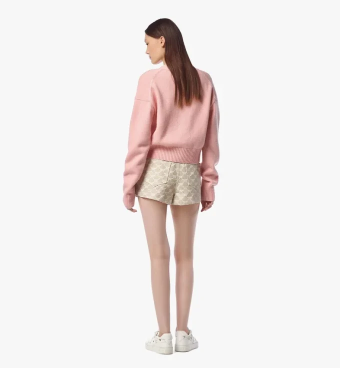Laurel Kurzer Cardigan aus Wolle und recyceltem Kaschmir Laurel Kurzer Cardigan aus Wolle und recyceltem Kaschmir