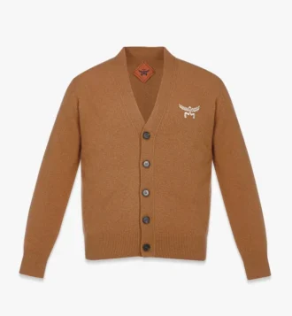 Laurel-Strickjacke aus Wolle und recyceltem Kaschmir