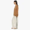 Laurel-Strickjacke aus Wolle und recyceltem Kaschmir