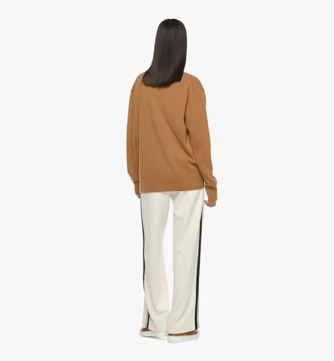 Laurel-Strickjacke aus Wolle und recyceltem Kaschmir