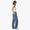 Lauretos Monogram Denim Jeans Lauretos Monogram Denim Jeans
