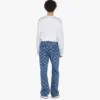 Lauretos Monogram Denim Jeans Lauretos Monogram Denim Jeans