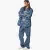 Lauretos Monogramm-Jeanshemd Lauretos Monogramm-Jeanshemd