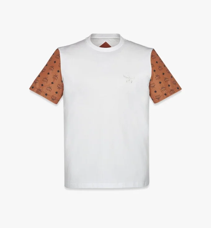 Logo-T-Shirt aus Bio-Baumwolle und Monogram Econyl®
