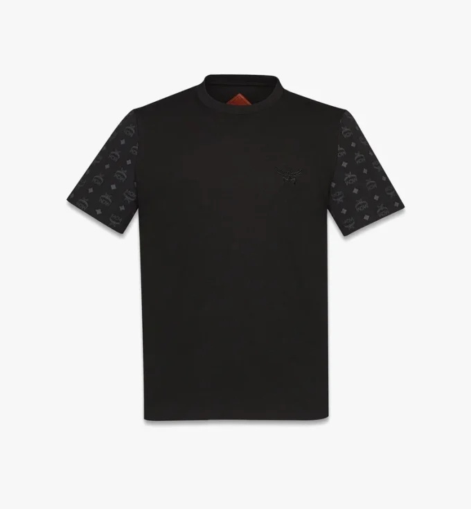 Logo-T-Shirt aus Bio-Baumwolle und Monogram Econyl®