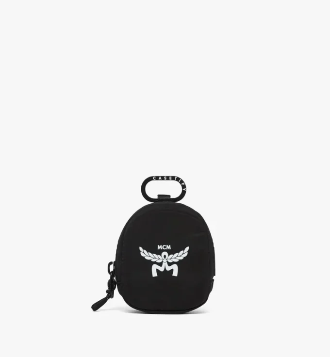 MCM X Casetify Airpods-Pouches-Anhänger