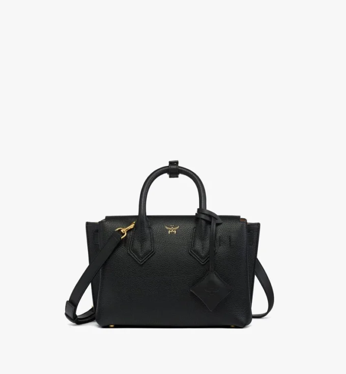Milla Tote Bag aus genarbtem Leder Milla Tote Bag aus genarbtem Leder