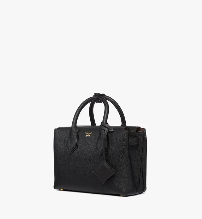 Milla Tote Bag aus genarbtem Leder Milla Tote Bag aus genarbtem Leder