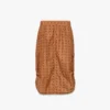 Monogram-Midirock aus recyceltem Nylon Monogram-Midirock aus recyceltem Nylon