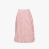 Monogram-Midirock aus recyceltem Nylon Monogram-Midirock aus recyceltem Nylon