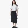Monogram-Midirock aus recyceltem Nylon Monogram-Midirock aus recyceltem Nylon