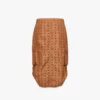 Monogram-Midirock aus recyceltem Nylon Monogram-Midirock aus recyceltem Nylon
