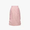 Monogram-Midirock aus recyceltem Nylon Monogram-Midirock aus recyceltem Nylon