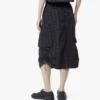 Monogram-Midirock aus recyceltem Nylon Monogram-Midirock aus recyceltem Nylon