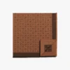 Monogram-Schal aus Woll-Seiden-Jacquard