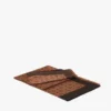 Monogram-Schal aus Woll-Seiden-Jacquard