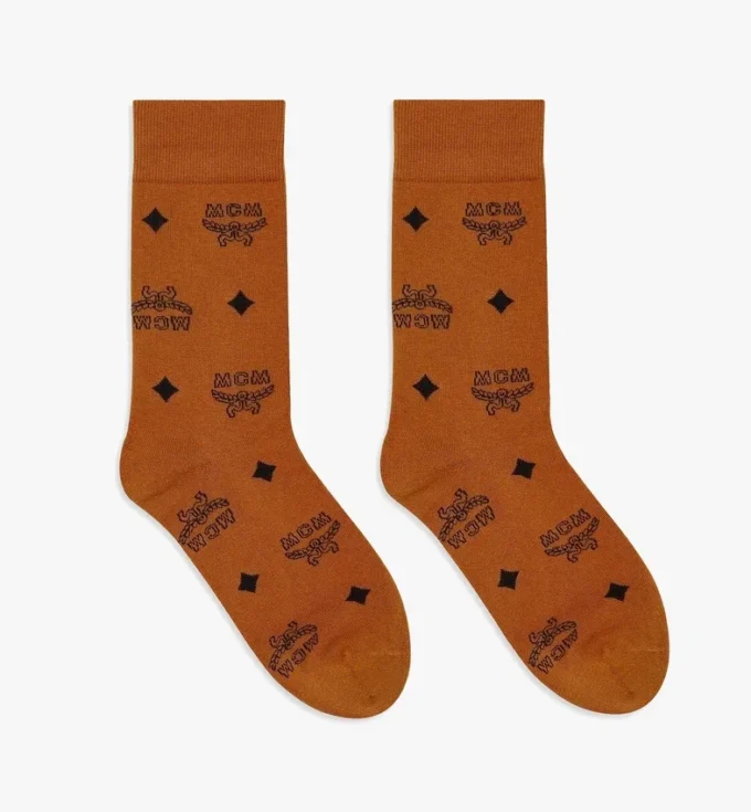 Monogramm-Stricksocken