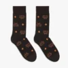 Monogramm-Stricksocken