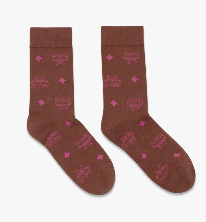 Monogramm-Stricksocken