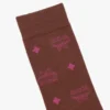 Monogramm-Stricksocken