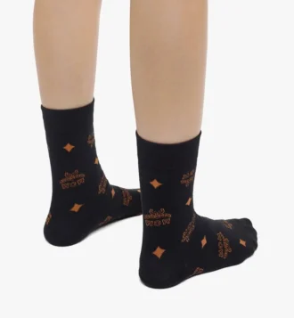 Monogramm-Stricksocken