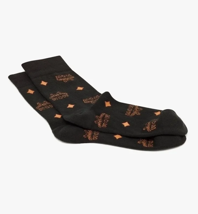 Monogramm-Stricksocken
