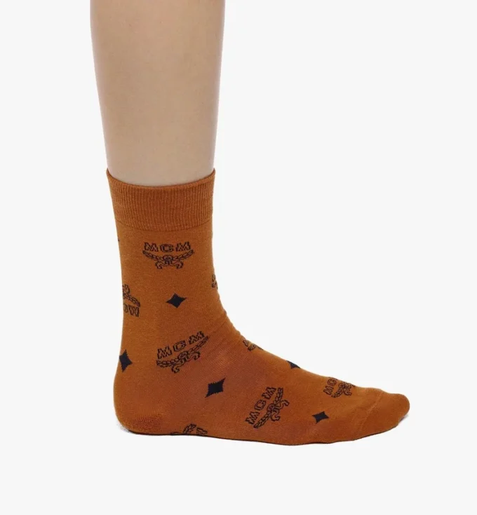 Monogramm-Stricksocken