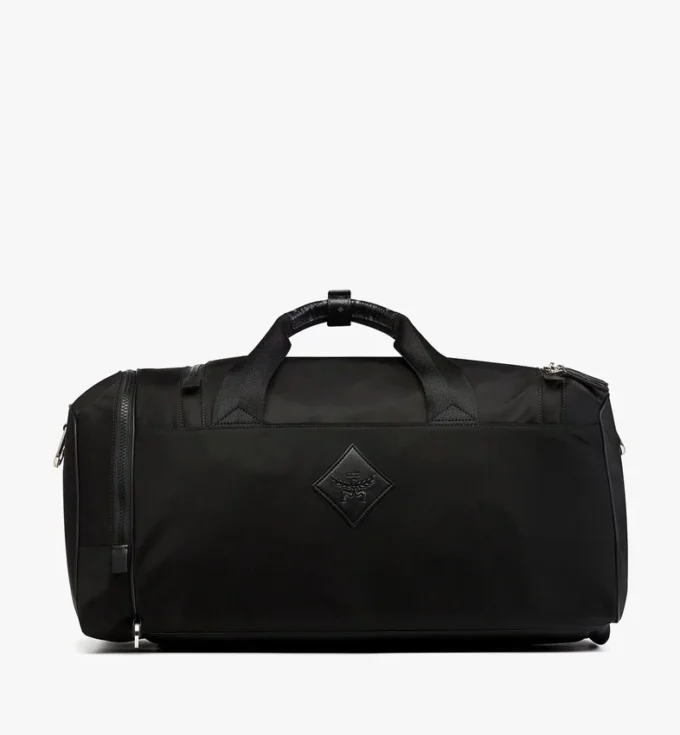 Ottomar Weekender-Rucksack aus Econyl® und Leder Ottomar Weekender-Rucksack aus Econyl® und Leder
