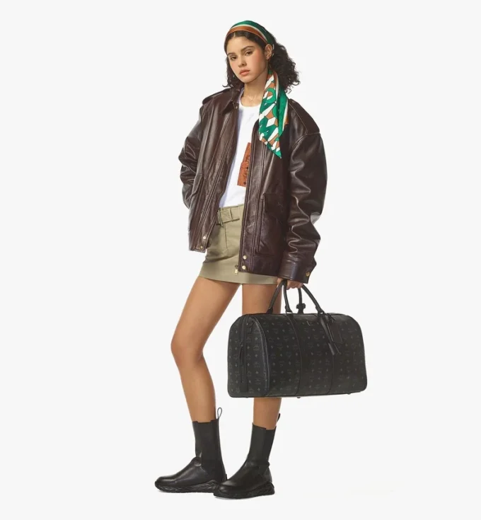 Ottomar Weekender-Tasche aus Visetos Ottomar Weekender-Tasche aus Visetos