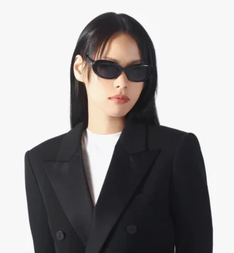 Ovale Sonnenbrille