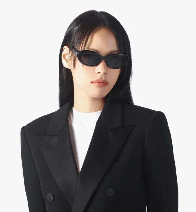 Ovale Sonnenbrille Ovale Sonnenbrille