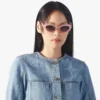Ovale Sonnenbrille Ovale Sonnenbrille