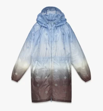 Parka aus Ripstop-Nylon mit Monogramm-Farbverlauf