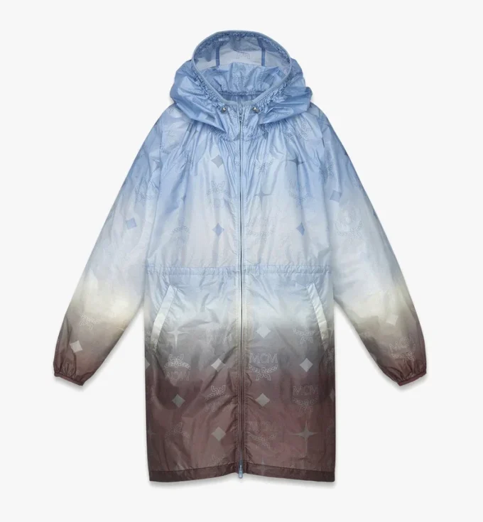 Parka aus Ripstop-Nylon mit Monogramm-Farbverlauf Parka aus Ripstop-Nylon mit Monogramm-Farbverlauf