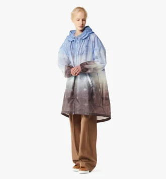 Parka aus Ripstop-Nylon mit Monogramm-Farbverlauf