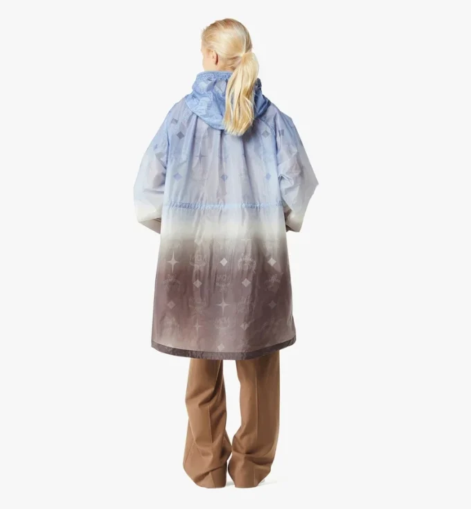 Parka aus Ripstop-Nylon mit Monogramm-Farbverlauf Parka aus Ripstop-Nylon mit Monogramm-Farbverlauf