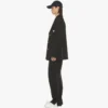 Ponte-Blazer mit Logo-Aufnäher