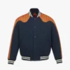 Ponte-Collegejacke aus Monogram-Neopren-Jacquard Ponte-Collegejacke aus Monogram-Neopren-Jacquard