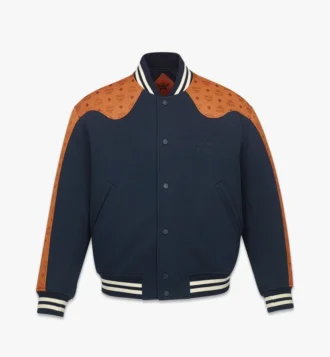 Ponte-Collegejacke aus Monogram-Neopren-Jacquard
