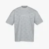 Ponte-T-Shirt mit Kristall-Monogramm Ponte-T-Shirt mit Kristall-Monogramm