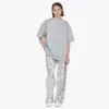 Ponte-T-Shirt mit Kristall-Monogramm Ponte-T-Shirt mit Kristall-Monogramm