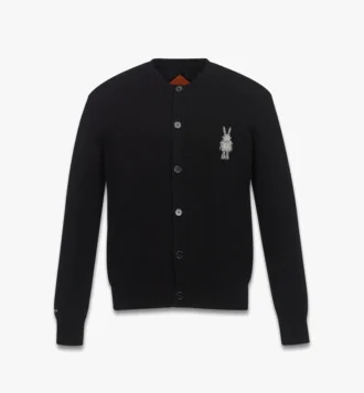 Rabot-Patch-Strickjacke aus Wolle