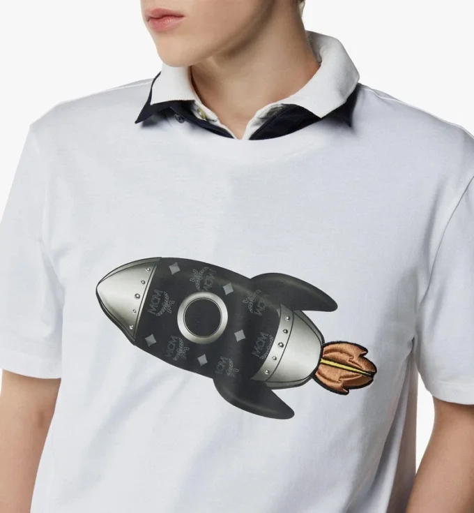 Rocket T-Shirt aus Bio-Baumwolle Rocket T-Shirt aus Bio-Baumwolle