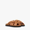 Sandalen mit Monogramm-Print aus Lammleder Sandalen mit Monogramm-Print aus Lammleder
