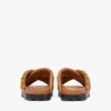Sandalen mit Monogramm-Print aus Lammleder Sandalen mit Monogramm-Print aus Lammleder
