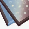 Schal mit Farbverlaufs-Monogramm aus Bio-Seide Schal mit Farbverlaufs-Monogramm aus Bio-Seide
